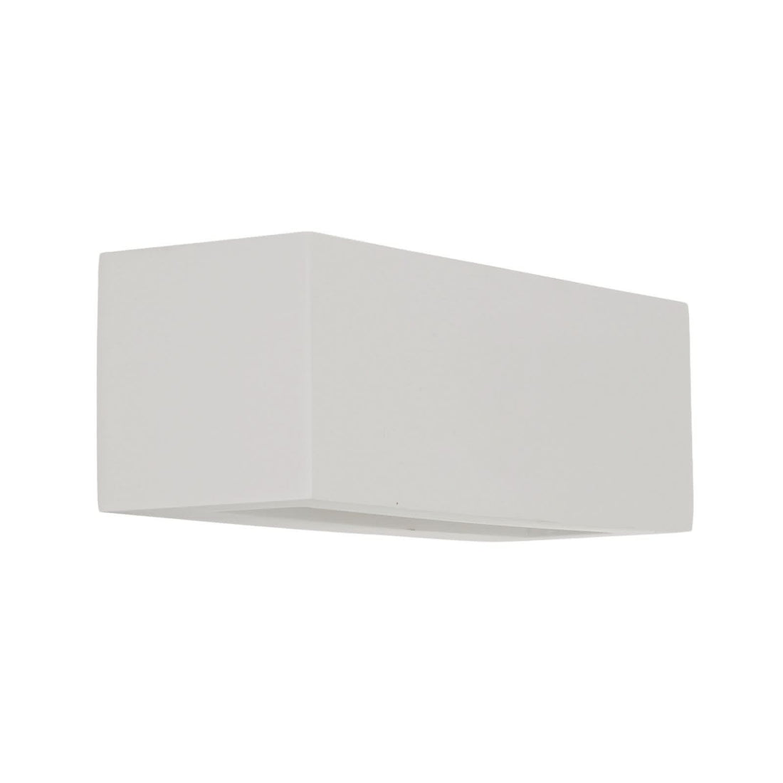Applique murale Tjada en plâtre, blanc, hauteur 7,5 cm