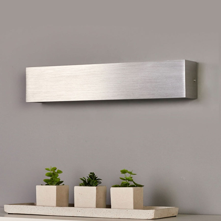 Applique murale LED en verre, hauteur 8 cm