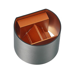Applique murale Zuzana en aluminium, noir et doré, hauteur 9,7 cm, 8 W, largeur 13 cm, modèle 2