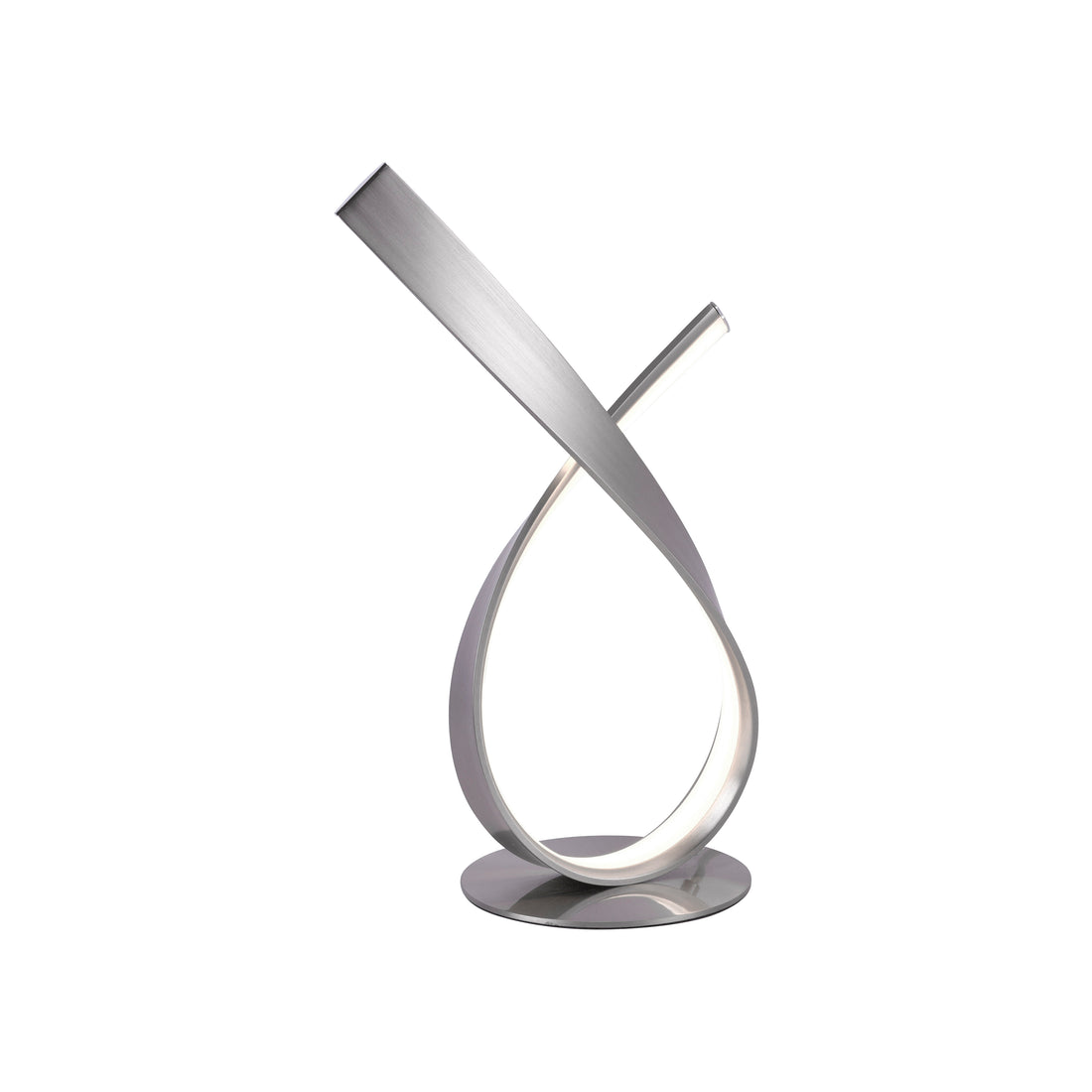 Lampe à poser Linda acier