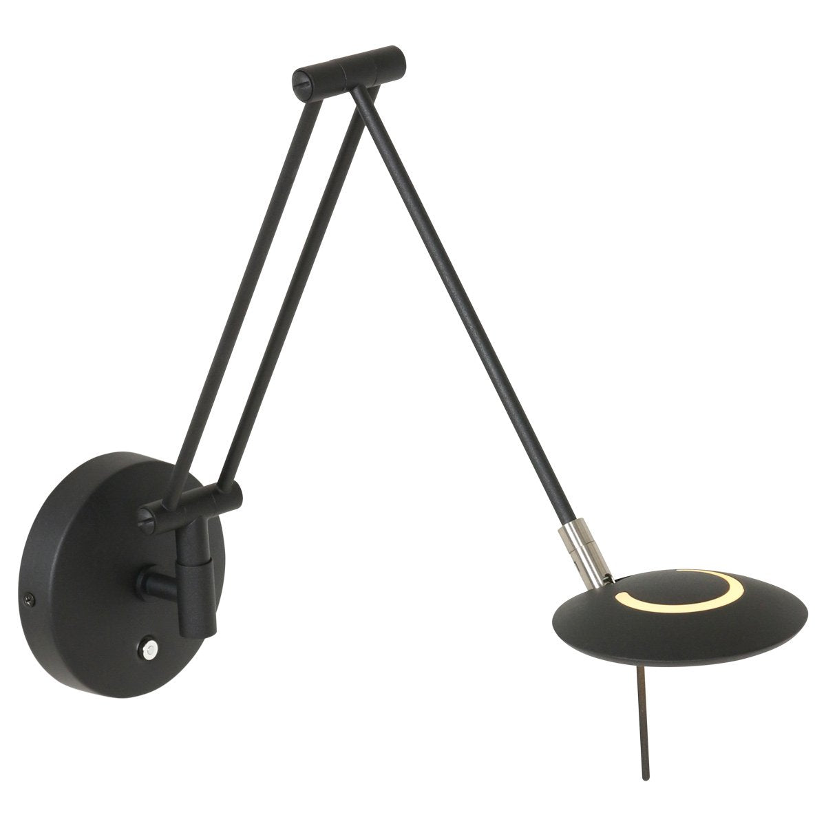 Applique murale Zodiac Led noir