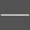 Plafonnier Pure-Lines aluminium, L 110 cm (6021-95)
