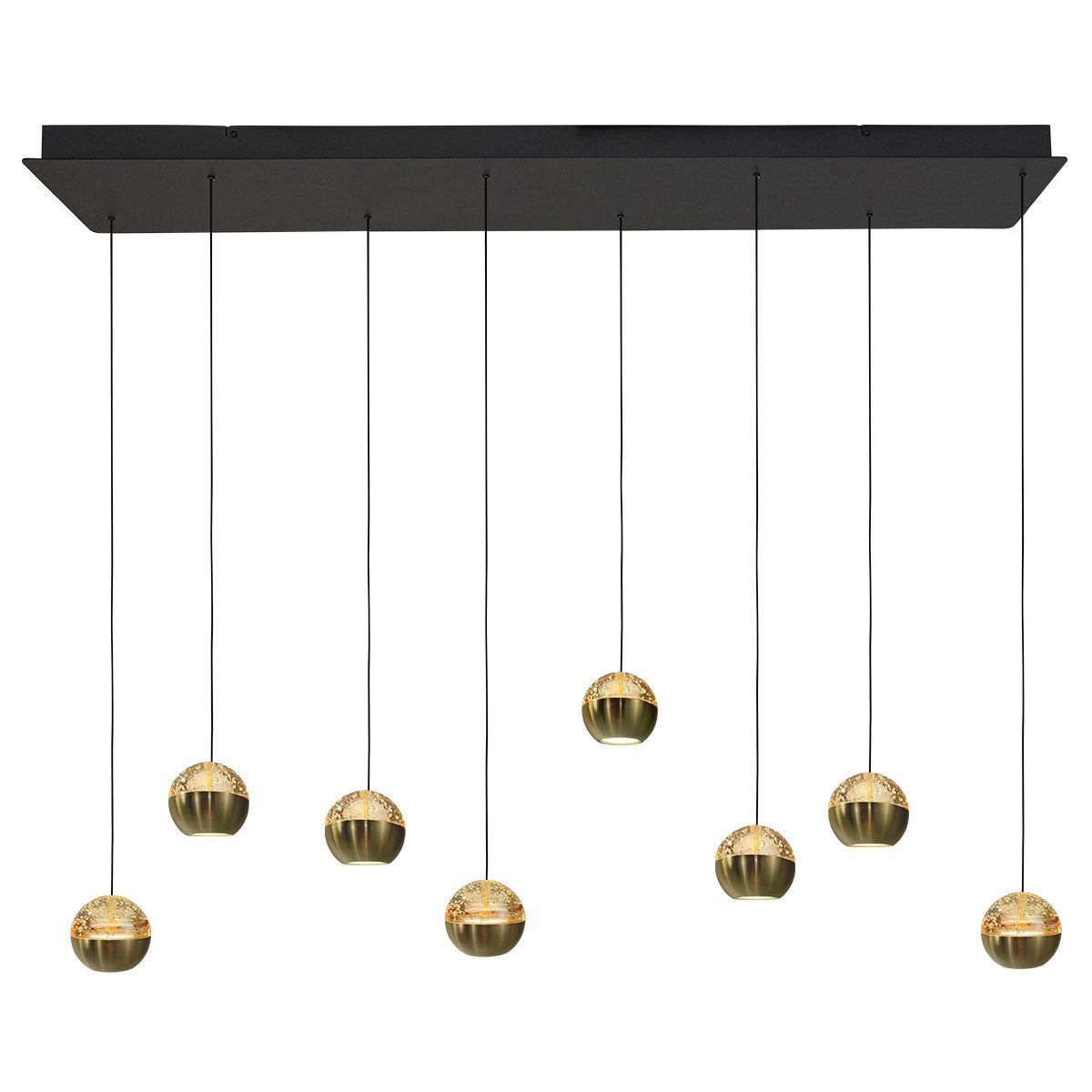 Suspension luminaire Belluno doré