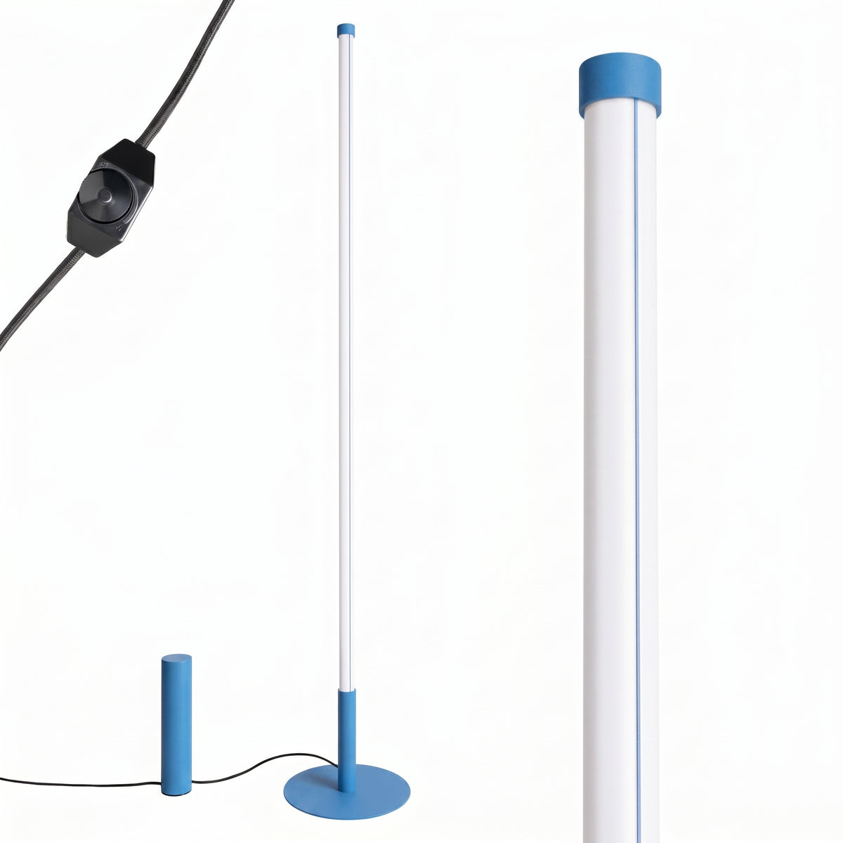Lampadaire TRANG 3000K Bleu ciel