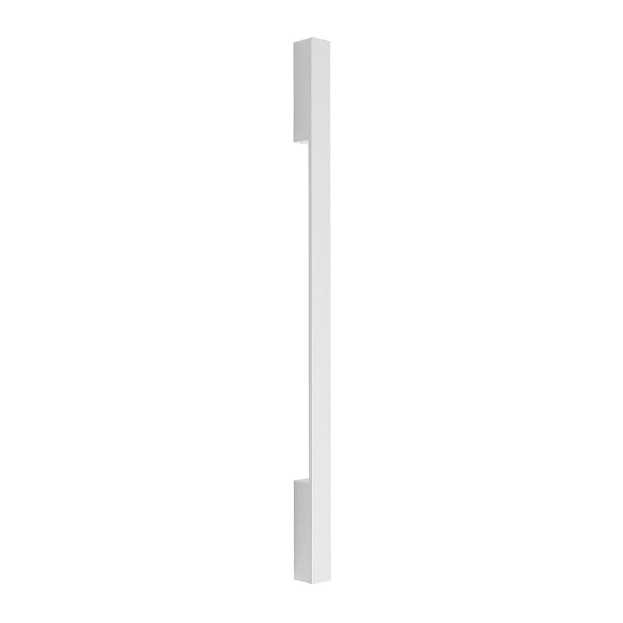 Applique murale LED Ivano en aluminium, blanc, hauteur 91 cm