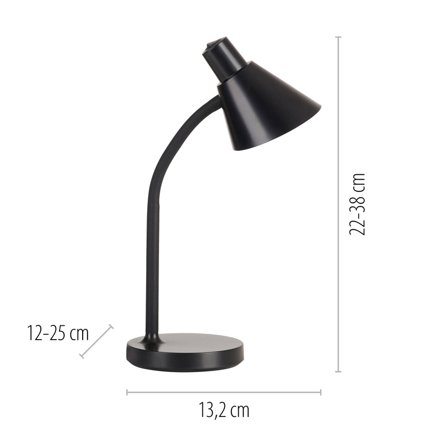 Lampe à poser Pixie noire