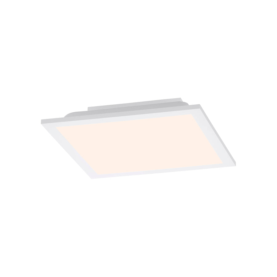 Plafonnier Fleet blanc, L 29,5 cm