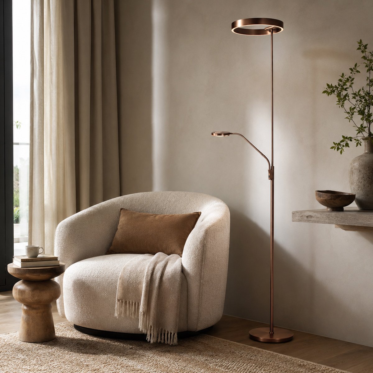 Lampadaire Soleil2 bronze