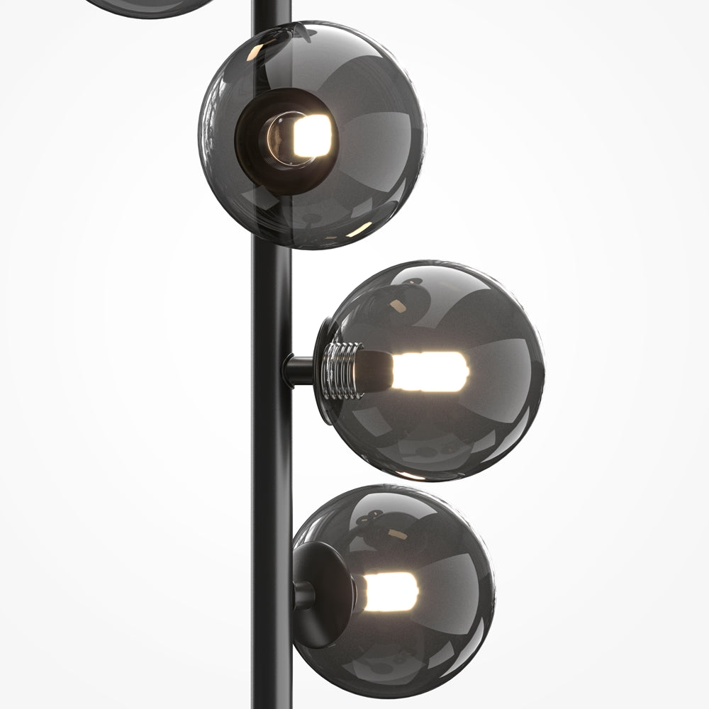 Dallas Lampadaire noir