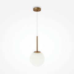 Basic form Suspension luminaire doré