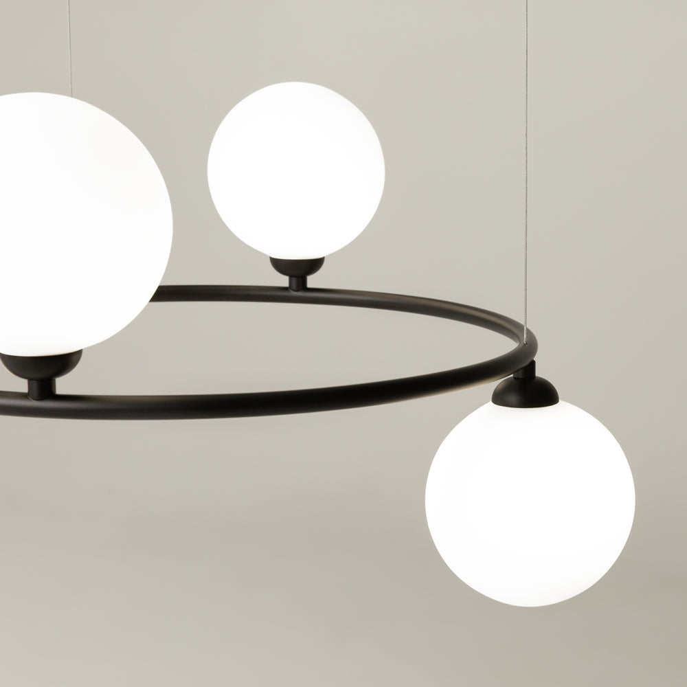 Ring Suspension luminaire noir