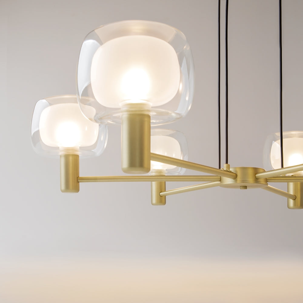 Vision Suspension luminaire doré