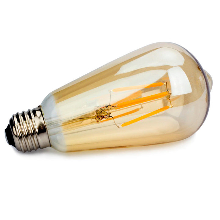 6 ampoule à filament e27 | Designix - Ampoules LED Blanc Chaud   - https://designix.fr/