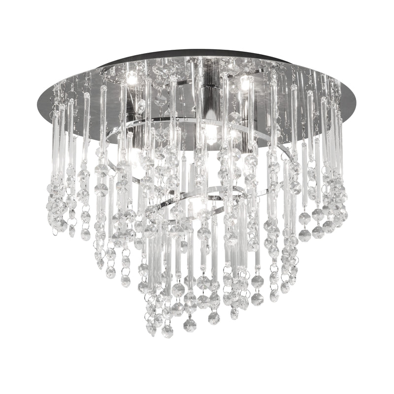 Luminaire plafonnier | Terre Chromé