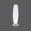 Lampe à poser Tyra acier, verre