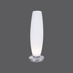 Lampe à poser Tyra acier, verre