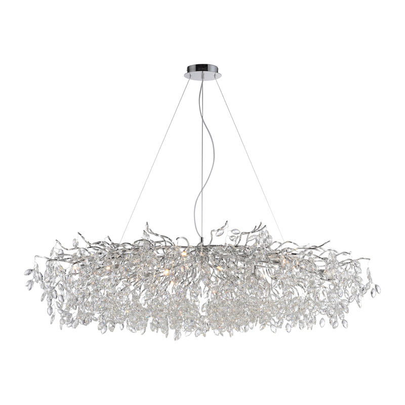 Suspension luminaire | Ricicle Chromée