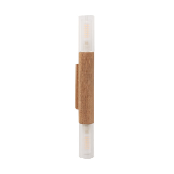 Applique murale Madera 2 lumières bois