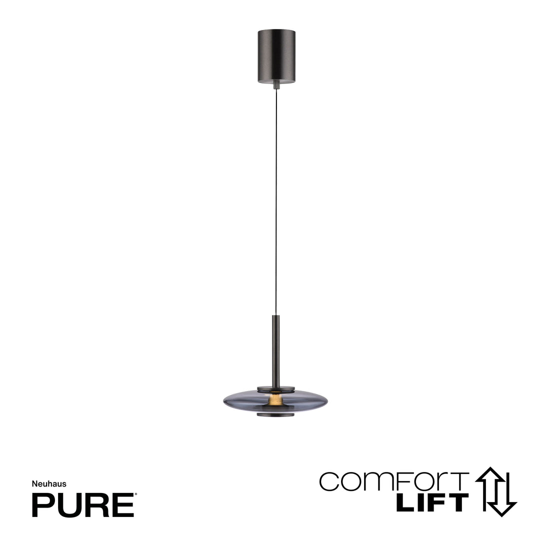 Suspension Pure Vitrum grise