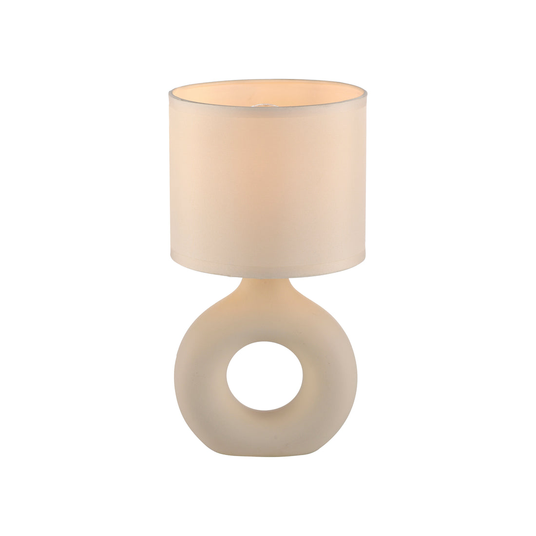 Lampe à poser Carara beige, céramique