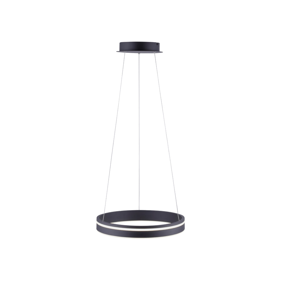 Suspension Q-Vito anthracite, L 40 cm