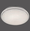 Plafonnier Jupiter blanc, L 44 cm