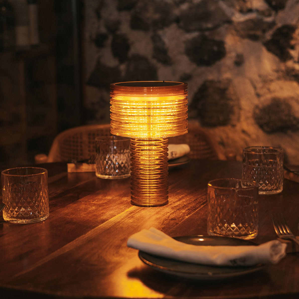 Lampe à poser solaire Ambar