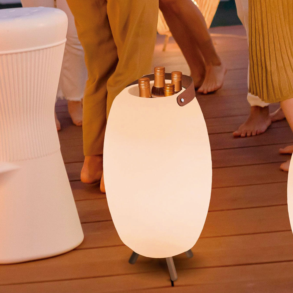 Rafraîchisseur lumineux Apolo avec enceinte