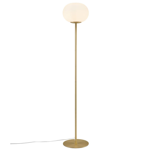Lampadaire Alton 27,5 laiton, verre