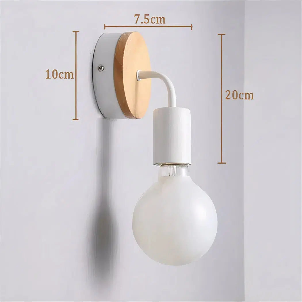 Applique murale blanche en fer forgé moderne minimaliste | Designix -     - https://designix.fr