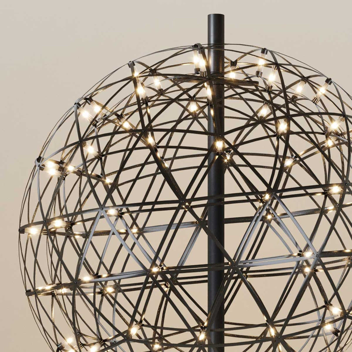 Lampadaire LED Atom, variateur tactile