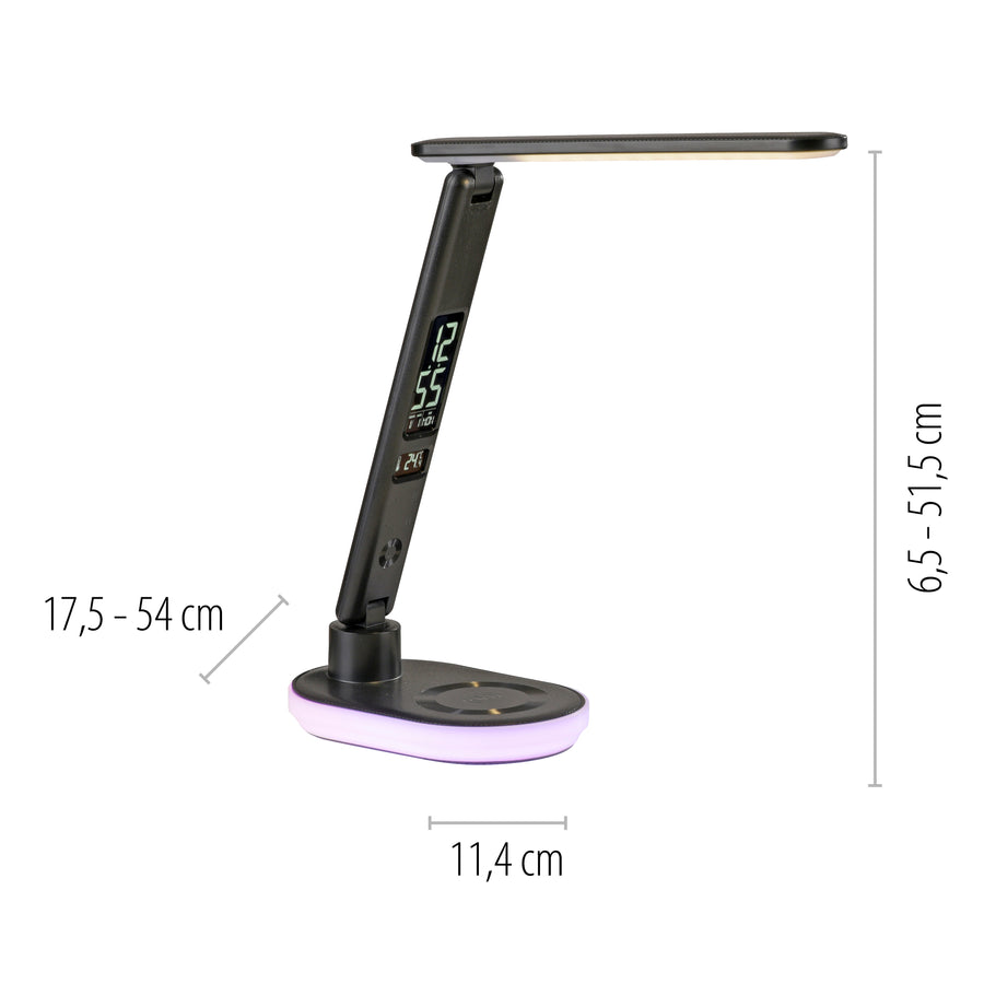 Lampe à poser Tina noire