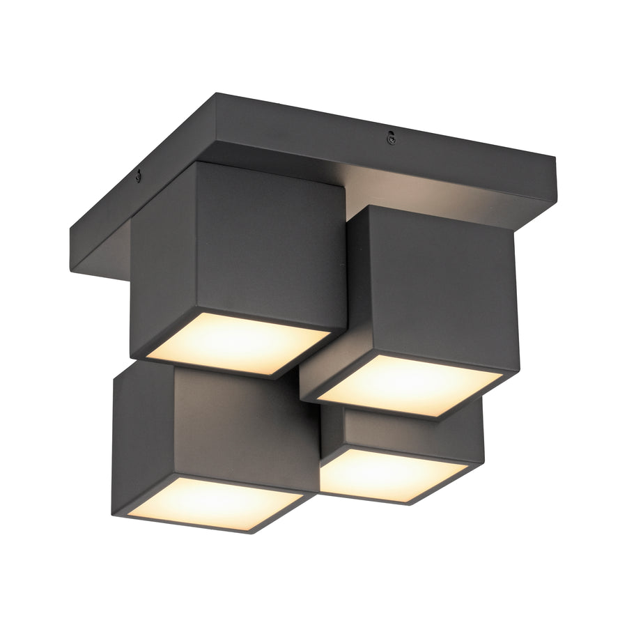 Plafonnier Tetris noir