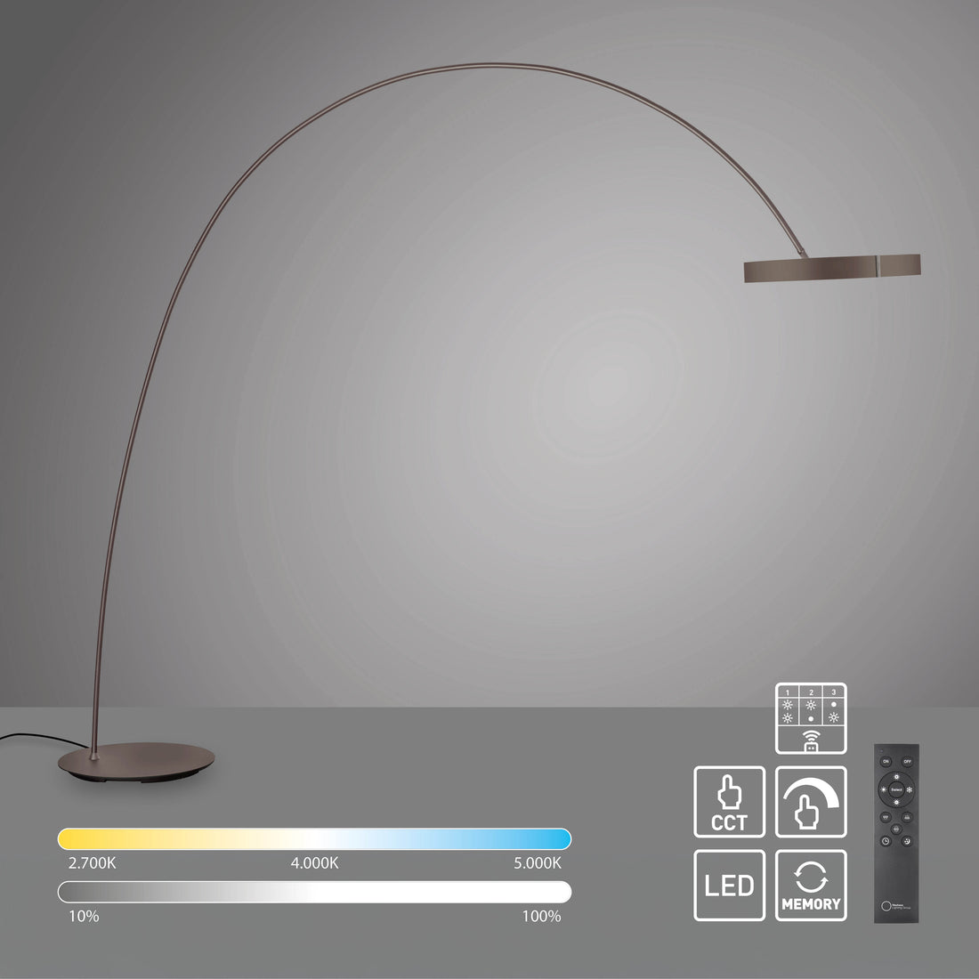 Lampadaire salon | Pure Clipse-Bow
