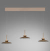 Suspension Pure Moon marron, verre (2193-97)