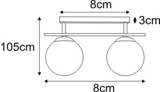 Luminaire plafonnier | Aridanissa