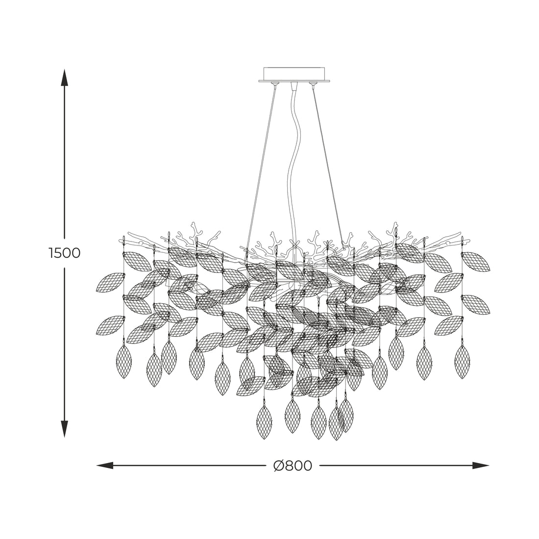 Suspension luminaire | Cindy Chromée