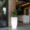 Jardinière lumineuse cylindrique Bambú
