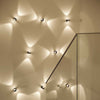 Applique murale Beam en verre éclairage haut et bas
