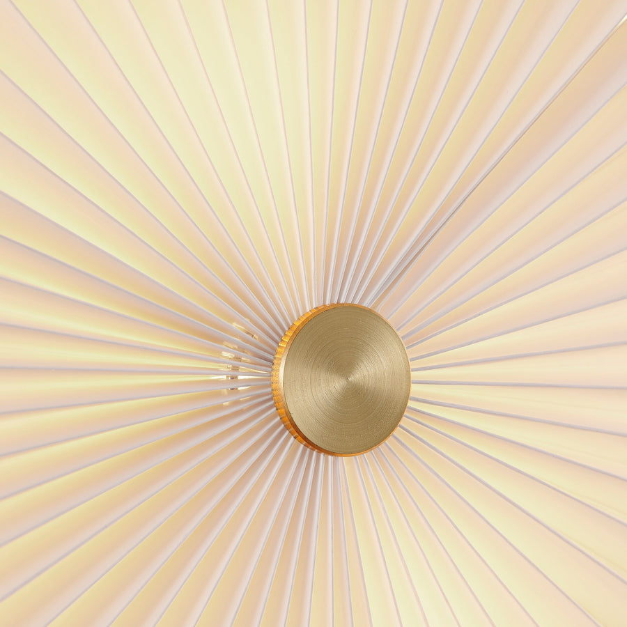 Plafonnier Belloy 40 blanc, papier