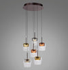 Suspension Q-Kon multicolore, verre (2744-70)