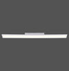 Plafonnier Flat blanc, H 100 cm