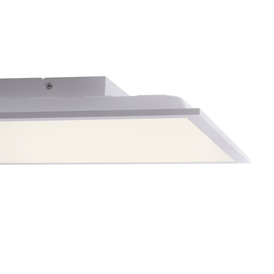 Plafonnier Fleet blanc, L 44,5 cm
