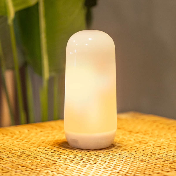 Ampoule portative rechargeable Candy, effet flamme