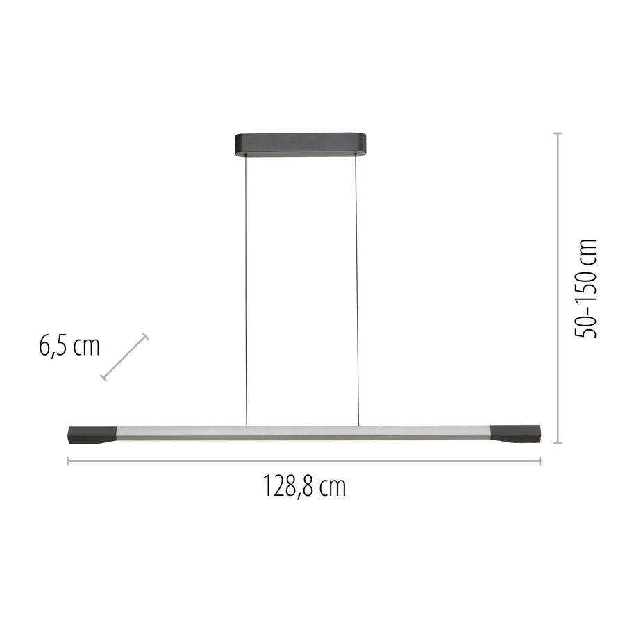 Suspension Hoop aluminium et anthracite