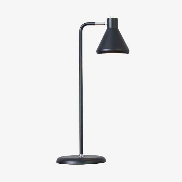 Lampe à poser design à LED avec tube en métal coloré et forme triangulaire Light | Designix - Luminaire - https://designix.fr
