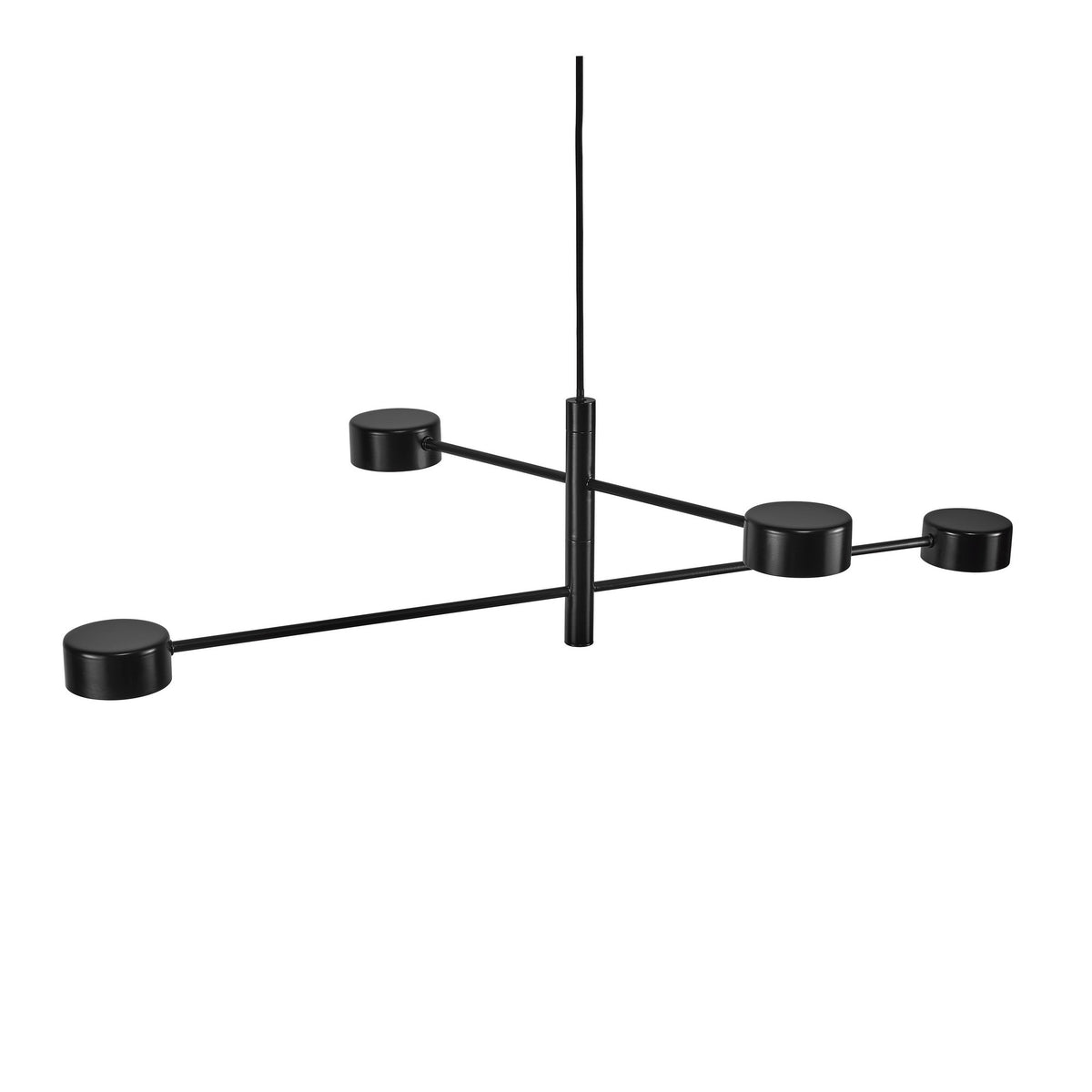 Suspension LED Clyde 4-Spot noire