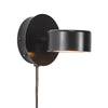 Applique murale LED Clyde noire