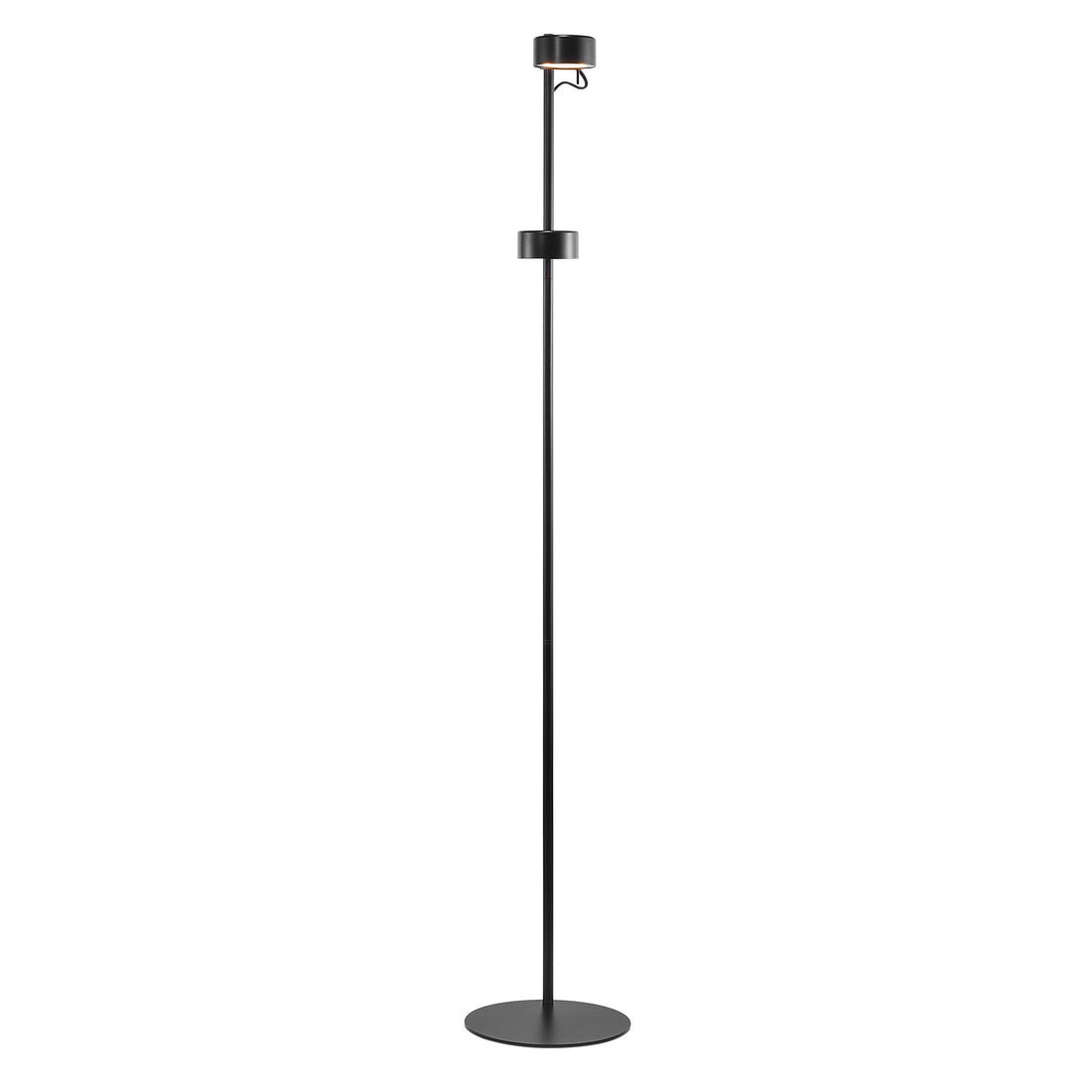 Lampadaire LED Clyde noir