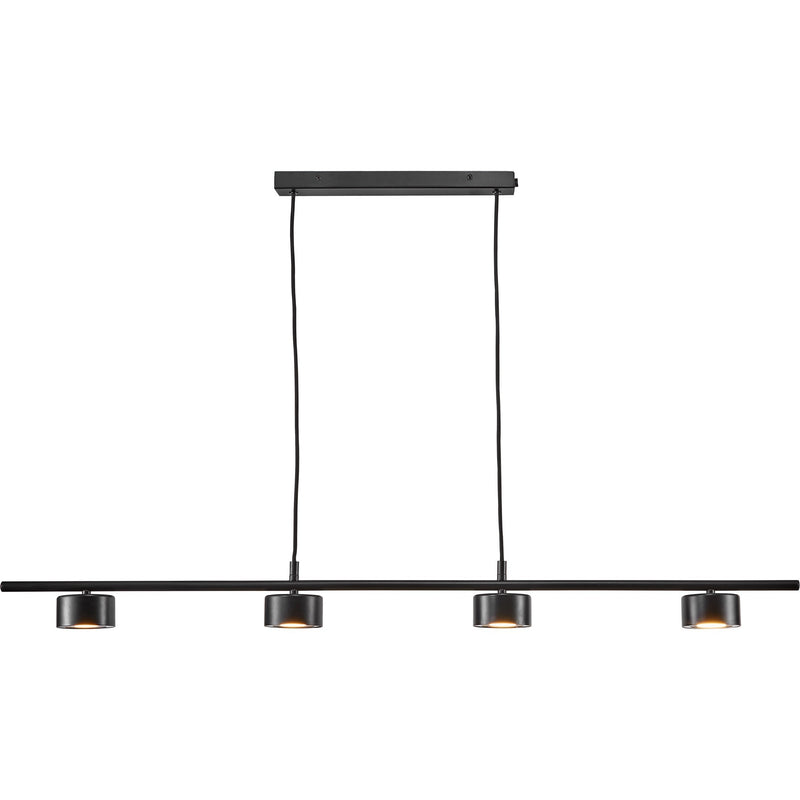 Suspension LED Clyde 4-Rail noire